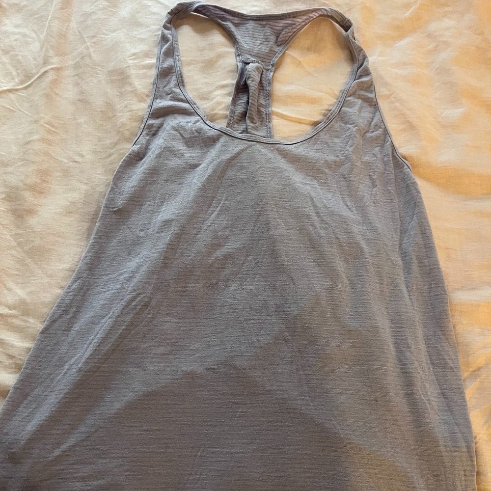 Lululemon Purple Racerback Tank Top